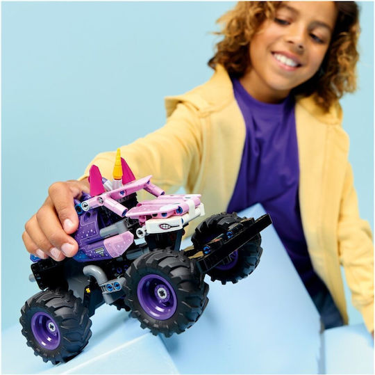 LEGO Technic Monster Jam™ Sparkle Smash™ Rückziehmodell für 7+ Jahre 243 Stück