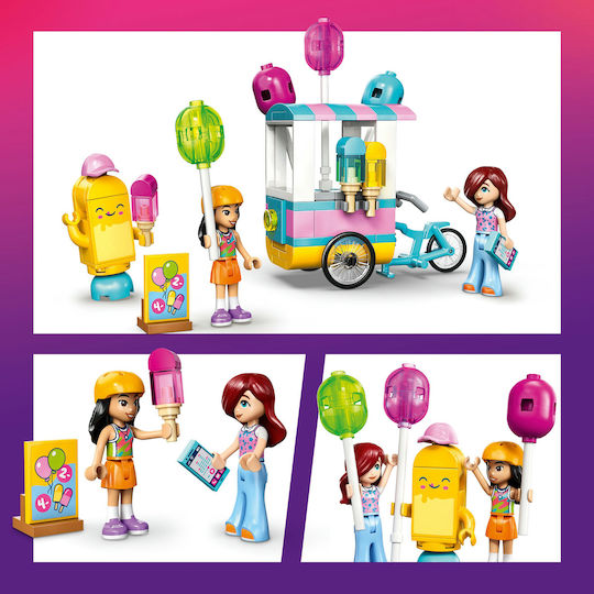LEGO Friends Eiscreme & Ballonstand für 6+ Jahre 107 Stück