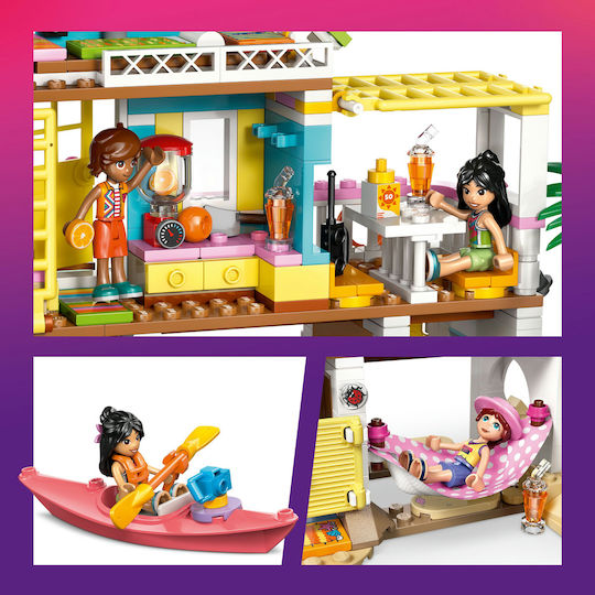 LEGO Friends Beach House with Seals for 7+ Years 400 Pieces