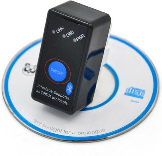 Mini Interfață Diagnostic Obd2 Bluetooth On Off Funcție Torque
