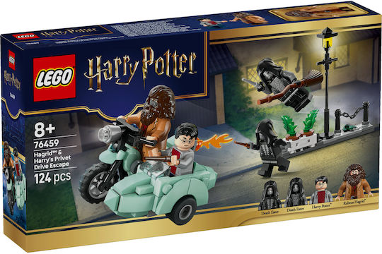 LEGO Harry Potter Hagrid™ & Harry's Privet Drive Escape for 8+ Years 124 Pieces