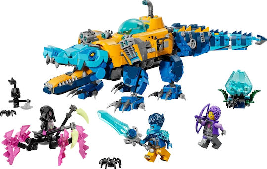 LEGO DREAMZzz Крокодил Подводница за 8+ Години 1107 Бройки