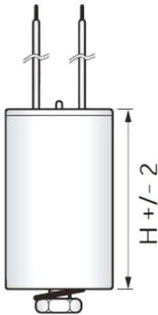 Comar Capacitor Permanent 8μF 450V 1pcs 03.006.0022
