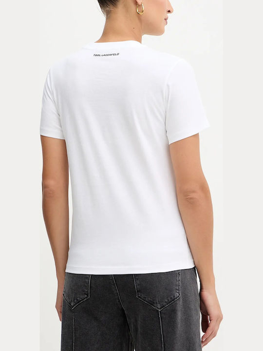 Karl Lagerfeld T-shirt Бяла