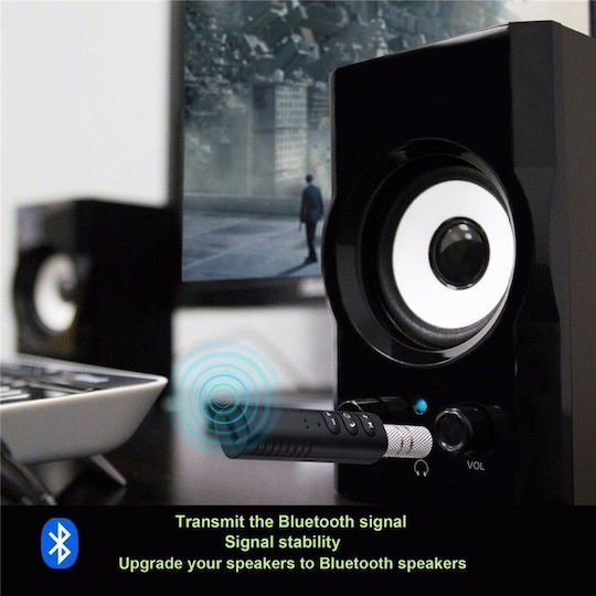 Bluetooth Аудиоприемник 3.5mm Жак Безжичен Автомобилен Клип On Bt2