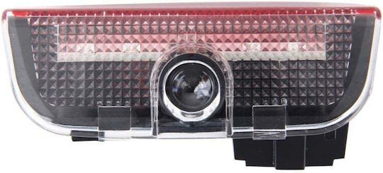Set 2 Led Embleme Logo Ușă Dedicate Skoda Mașină
