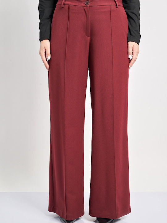 Femei Din material textil Pantaloni Roșie