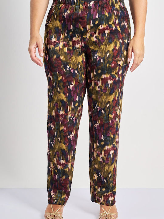 Femei Din material textil Pantaloni cu elastic