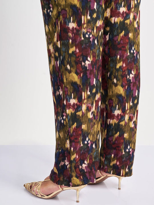 Femei Din material textil Pantaloni cu elastic