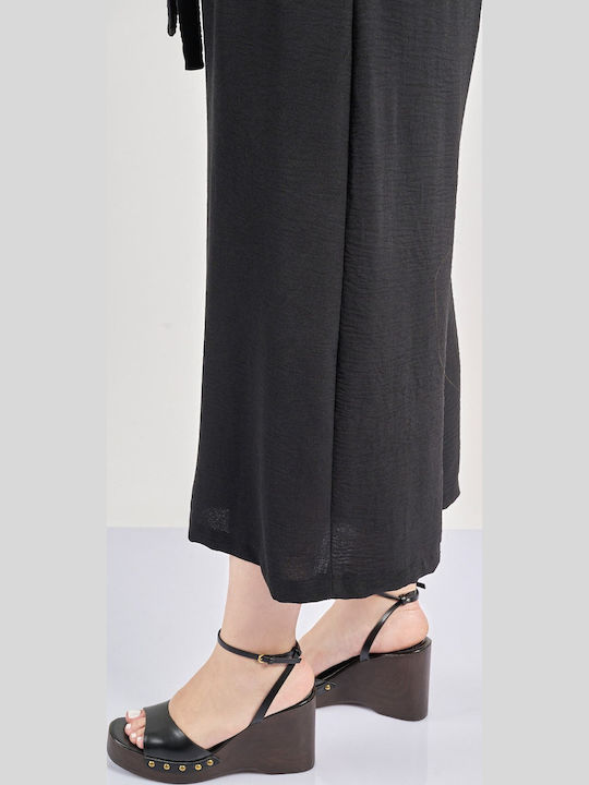 Femei Din material textil Pantaloni Neagră