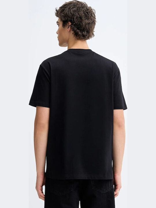 T-shirt Black-blue