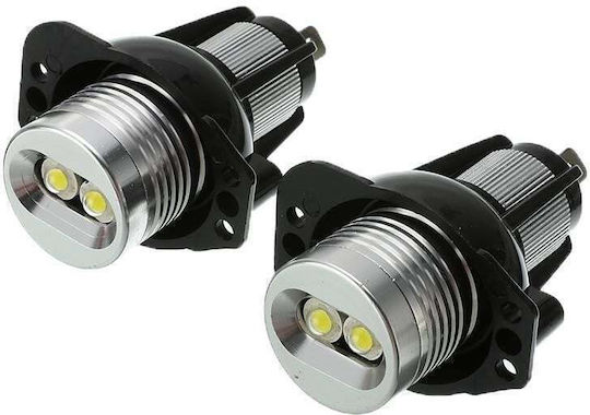 Set LED BMW E90 / E91 / M3 12V 6W με Κίτρινο Φωτισμό 2τμχ