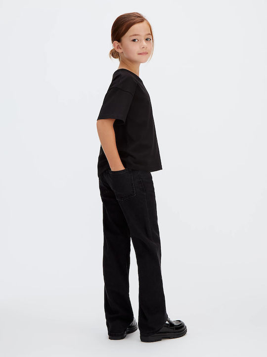 Kids' Denim Pants Black