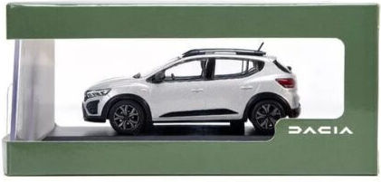Model Mașină Sandero Stepway Gri 2023 Scara 1:43 Dealer Edition