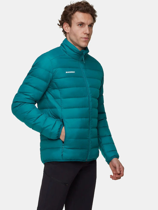 Jacket Puffer Waterproof and Windproof Deep Teal