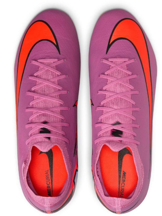 Nike Mercurial Vapor 16 Pro Ποδοσφαιρικά Παπούτσια με Τάπες FG Ροζ