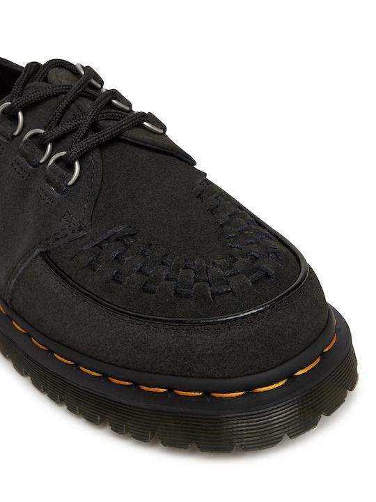 Men's Suede Casual Shoes Black