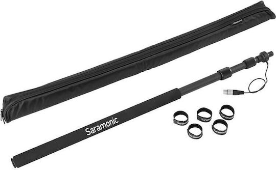 Saramonic Teleskoparm Xlr Kabel 2,5m Carbonfaser Schwarz