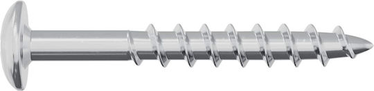 vidaXL Screw Metallic with Diameter M9.8 and Length 35mm 7792pcs