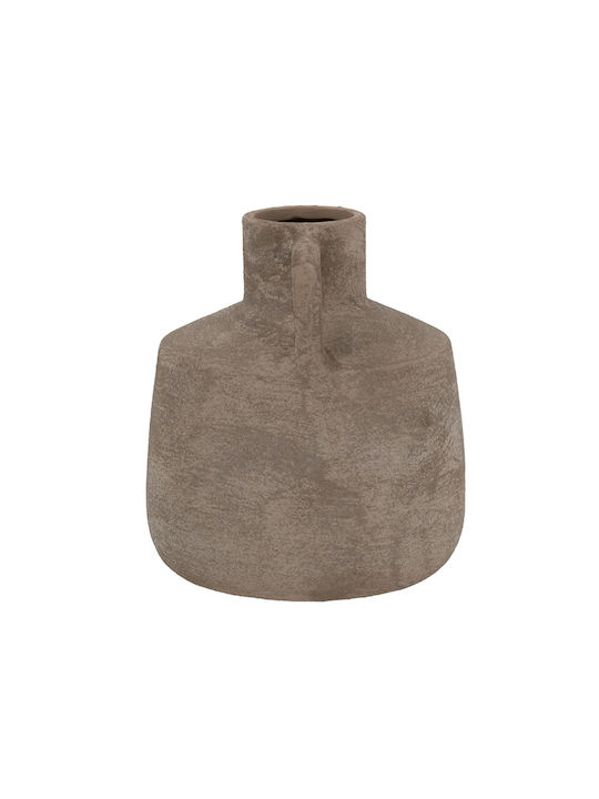 Artekko Διακοσμητικό Βάζο Keramik Candia Gray 15.5x15.5x17.5cm 1Stück