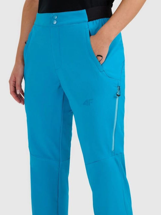 4F Pantaloni Lung De Drumeție Pentru Femei Albastru