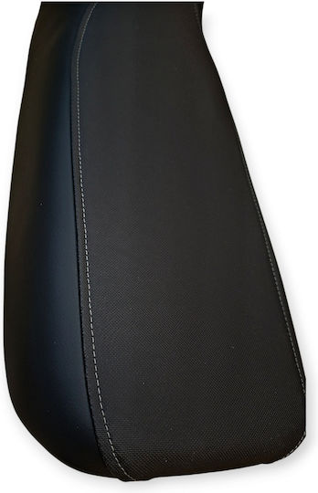 Africa Twin Xrv750 Honda Anti-Slip Seat Cover Silver Stitches