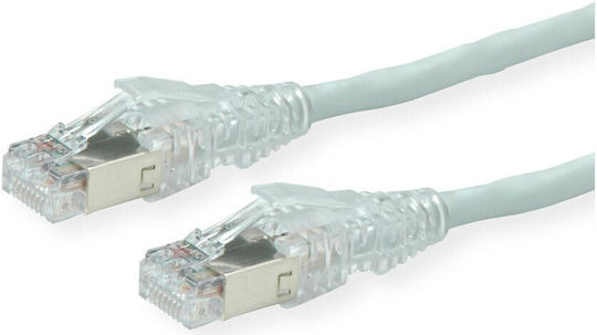 Dtwyler Patchkabel Cat.6a Class Ea S Ftp Cu 7702 Flex Lsoh Amp V2 Grau 7.5 M