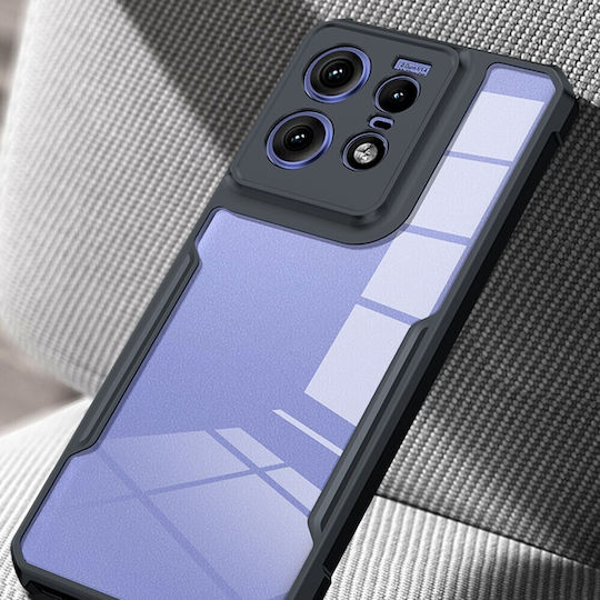 Xundd Umschlag Rückseite Kunststoff Transparent (Motorola Edge 50 Pro)