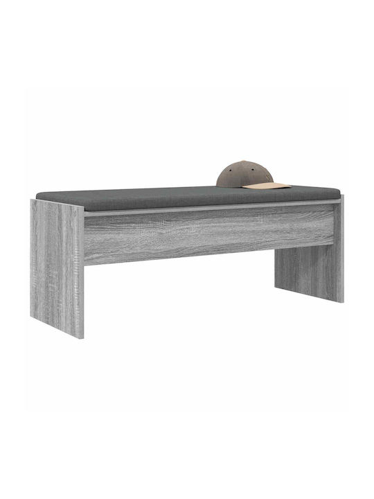 Entry Furniture with Bench Gray Sonoma 103x38x40cm