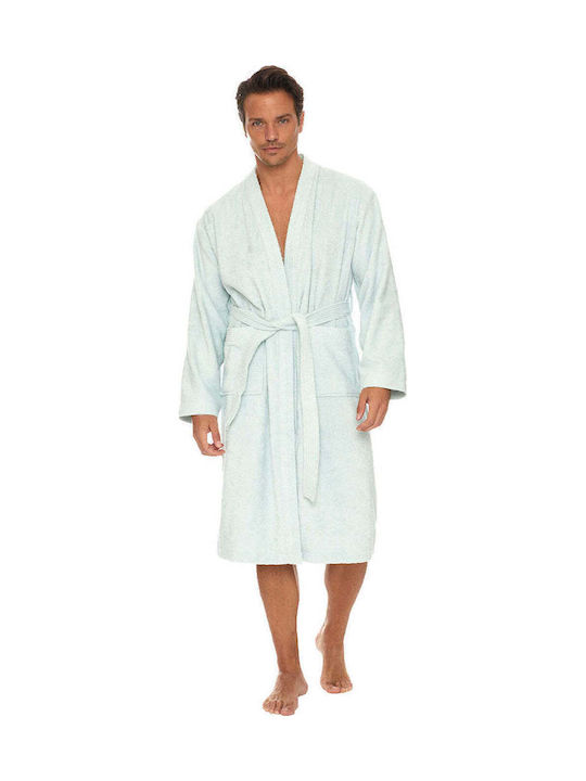 Homelovers Bathrobe with Collar Ploom Purple 350gr/m²