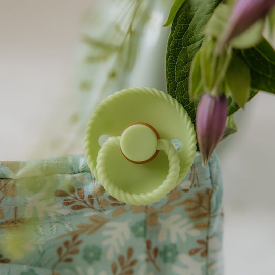Frigg Rope Πιπίλες Καουτσούκ Green Tea/Powder Blue για 0-6 μηνών 2τμχ