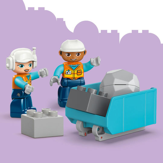 LEGO Duplo 3in1 Construction Vehicles for 2+ Years 22 Pieces