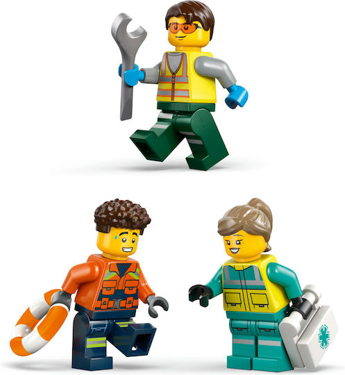 LEGO City Самолет Сервизен Камион и Ховъркрафт Remix за 7+ Години 990 Бройки