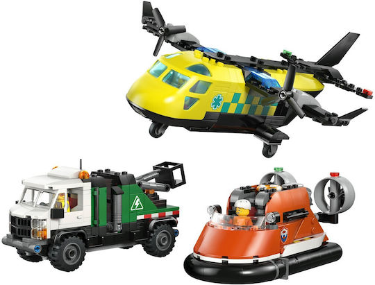 LEGO City Самолет Сервизен Камион и Ховъркрафт Remix за 7+ Години 990 Бройки