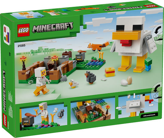 LEGO Minecraft Chicken Farm for Ages 7+ 233 Pieces