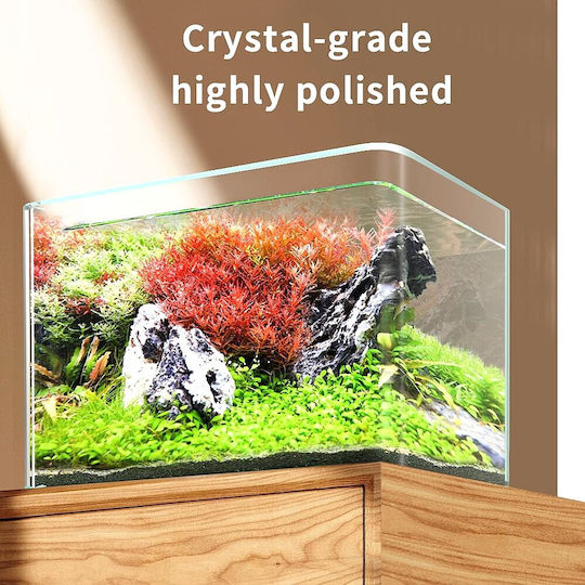 PF60-65 Aquarium Fish Capacity 65lt with 60x36x30cm White AQFB27