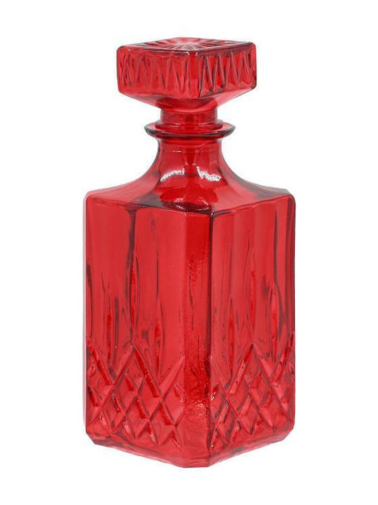 Fylliana Καράφα Σερβιρίσματος με Πώμα Κόκκινη 1000ml Fylliana Καράφα Σερβιρίσματος με Πώμα Κόκκινη 1000ml