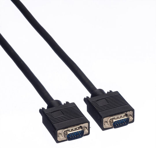 Value Кабел VGA мъжки - VGA мъжки Черен 20м (11.99.5259)