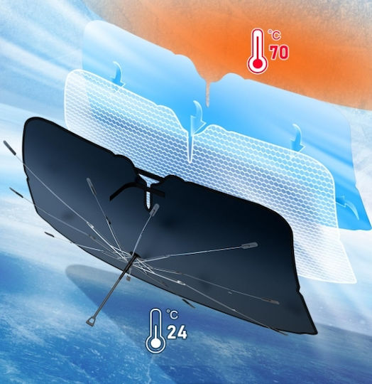 Joyroom Interner Auto-Windschutzscheiben-Sonnenschirm 145x79cm