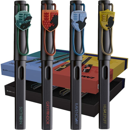 Lamy Safari Подредба Писалка Писалки Extra Fine Прозрачна с Червено Мастило