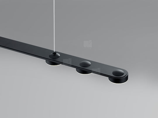 Helestra Verstellbar Hängelampe Schwarz 120x6cm.