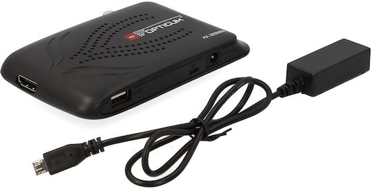 Opticum Satellite Decoder DVB-S2 in Red Color
