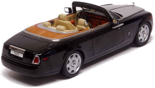 1:43 Kyosho Rolls Royce Phantom Drophead Coupe Diamod Black 5532dbk