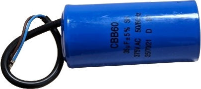 Condensator Pornire Motor Electric Cbb60 375V 50/60Hz 35μF