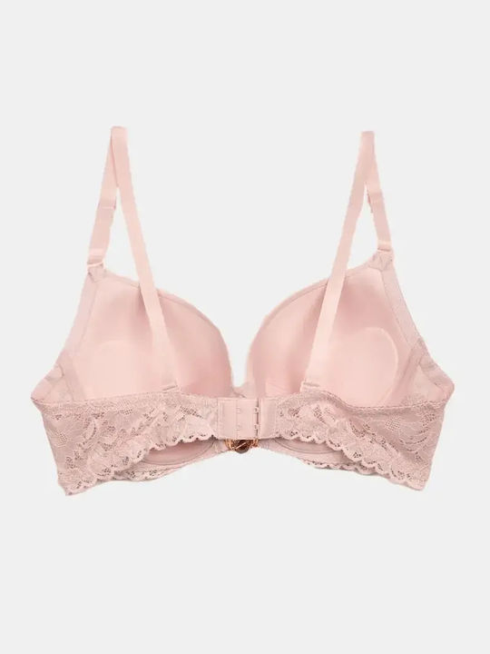 Push Up Büstenhalter Schmuck Cub B Rosa Größe 75b