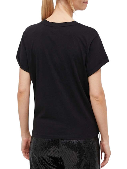 DKNY Logo T-Shirt Μαύρο