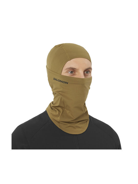 Salomon Sport-Gesichtsmaske Grün