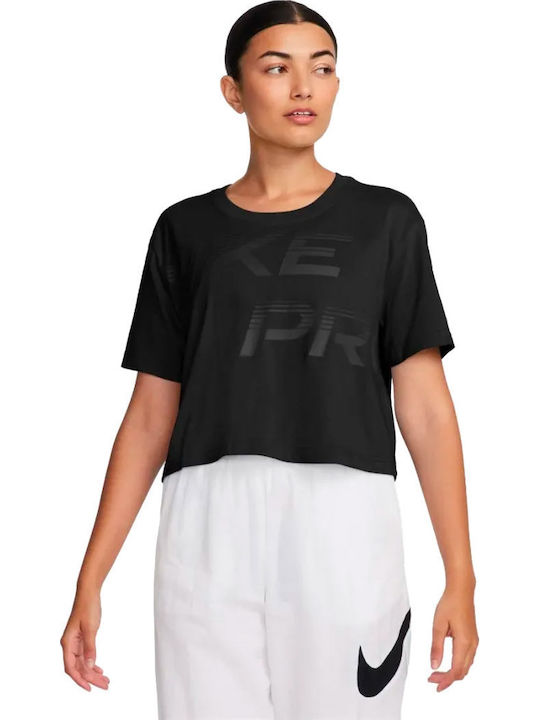 Women's Sports T-shirt Dri-Fit Black