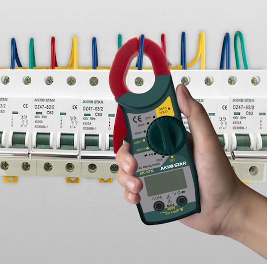 Clamp Meter Digital 600A AC AK-87N