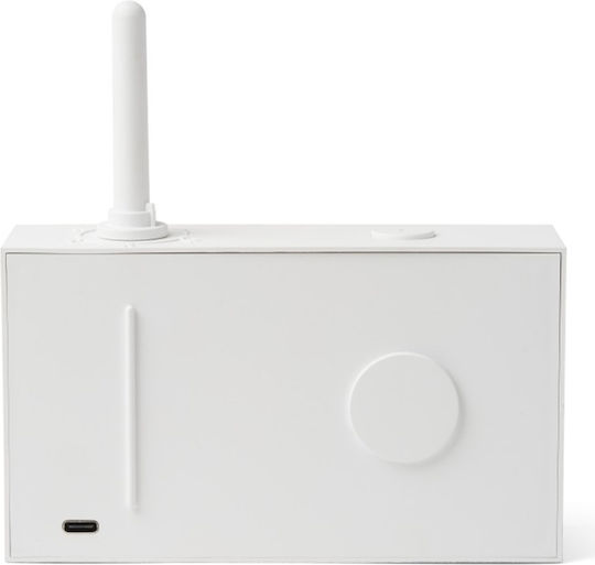 Lexon Tykho 3 Портативен Радиоприемник Акумулаторен с Bluetooth Бял
